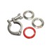 SS TC Clamp Full Set Stainless Steel 316 Pipe Size:N.B